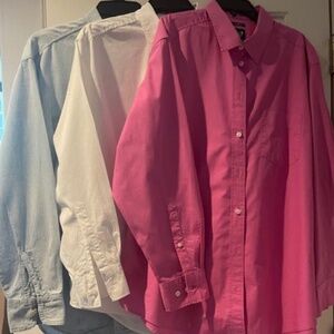 Set of Three Gap "Big Shirts"